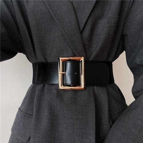 黑色松紧腰带搭配什么裙子_黑色松紧腰带，显瘦显气质，时尚百搭！