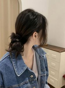 随手一扎慵懒低马尾_优雅随性，气质之选