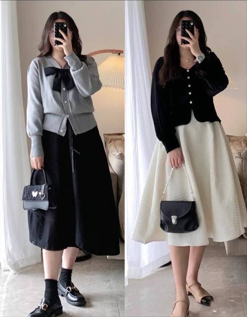 女人腿粗穿衣搭配图片_宽松长裤显腿长，自信出高级感！