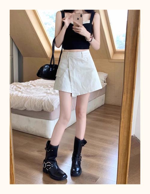 大腿粗腿短穿什么裙子显高_A字裙高腰遮肉，法式长裙宽松显瘦，马面裙国风时尚，配鞋饰更自信！