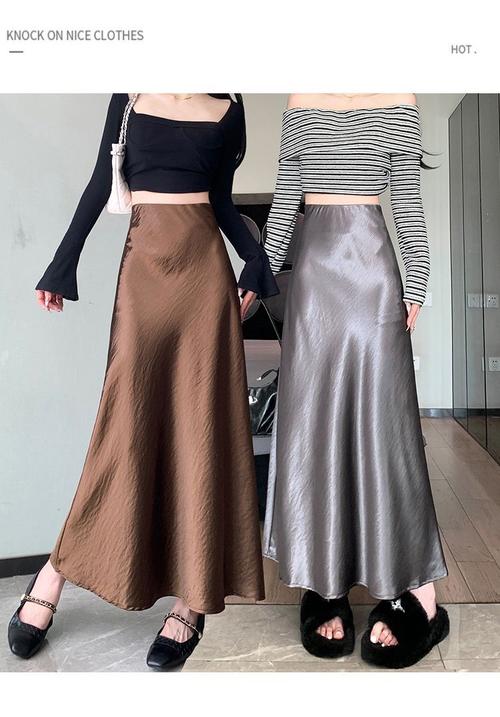 那种缎面半裙的版型叫什么_职场休闲皆可搭，显气质但价格高