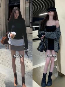 抹胸包臀裙搭配外套_抹胸包臀裙外套搭配，优雅时尚！