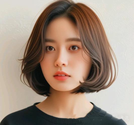 女士烫发短发内扣发型_时尚百搭，修饰脸型，自信又迷人