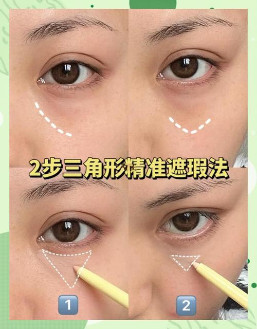 遮眼袋化妆技巧图解_区分眼袋化妆技巧