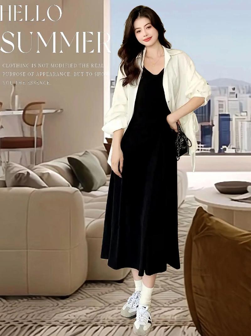 紧身吊带裙怎么搭配外套_百变风格,轻松穿出时尚感 紧身吊带裙怎么搭配外套_百变风格,轻松穿出时尚感