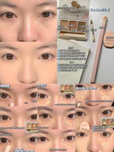 遮眼袋化妆技巧图解_区分眼袋化妆技巧