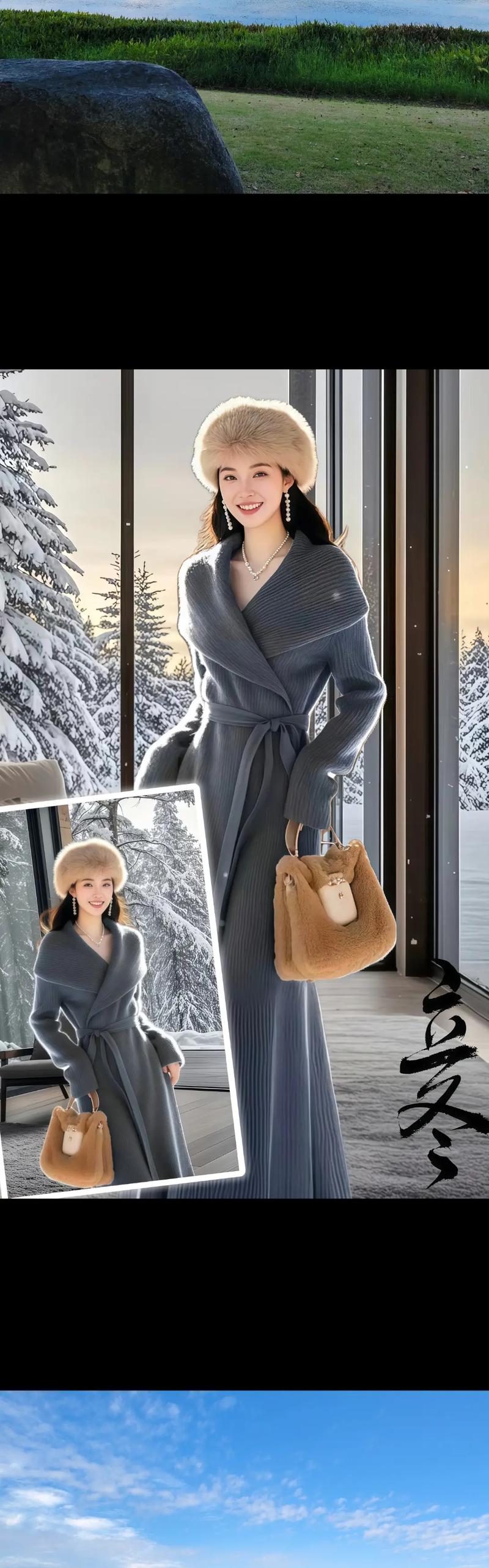 高雅灰羊毛裙配什么上衣_灰色羊毛裙，百搭时尚，风格随心变！