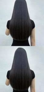 直发发型图片_直发经典时尚，好打理显气质