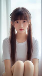 喜欢扎双马尾的女孩性格_童年滤镜下的魅力与个性宣言