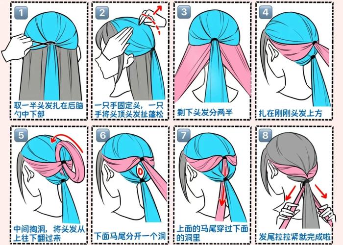 韩系低马尾扎法图解_慵懒优雅,精致女神范 韩系低马尾扎法图解_慵懒优雅,精致女神范