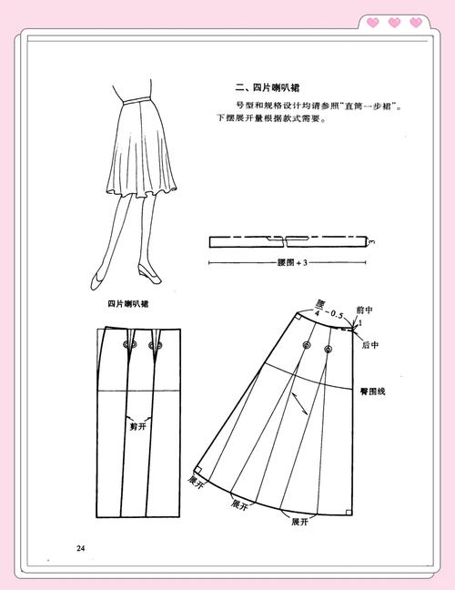 裙子腰头松紧怎么裁_精准量腰臀做松紧裙，合身好看