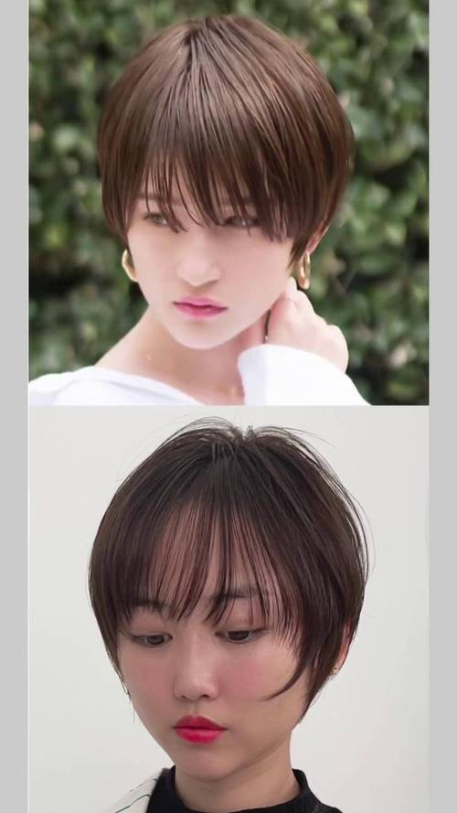 尖头顶最适合的发型女图片_蓬松波波头显发量,时尚又精致 尖头顶最适合的发型女图片_蓬松波波头显发量,时尚又精致