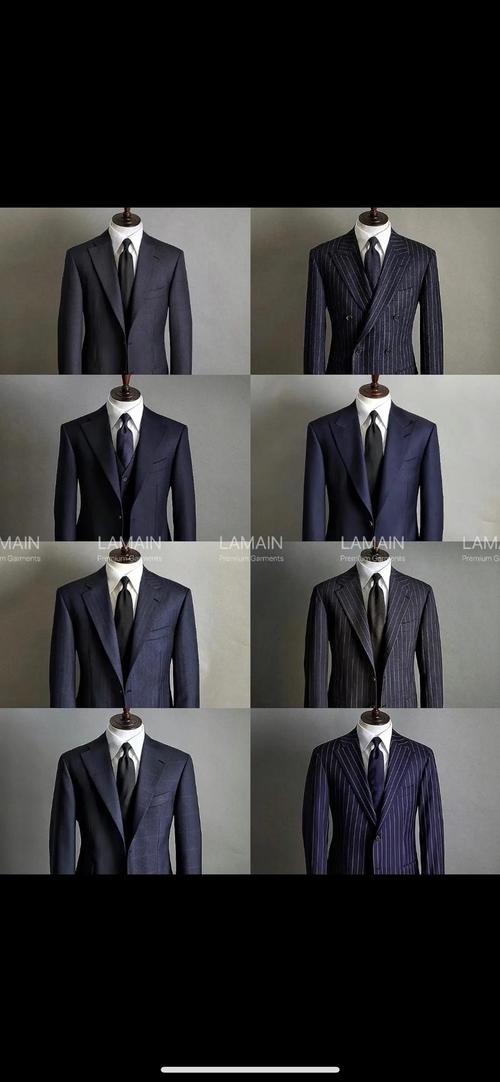 藏青色西服最佳颜色搭配图_米白温柔暖棕复古浅灰高级，亮色惊艳！