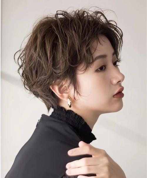 短卷发发型图片_日常造型急救与护理全攻略