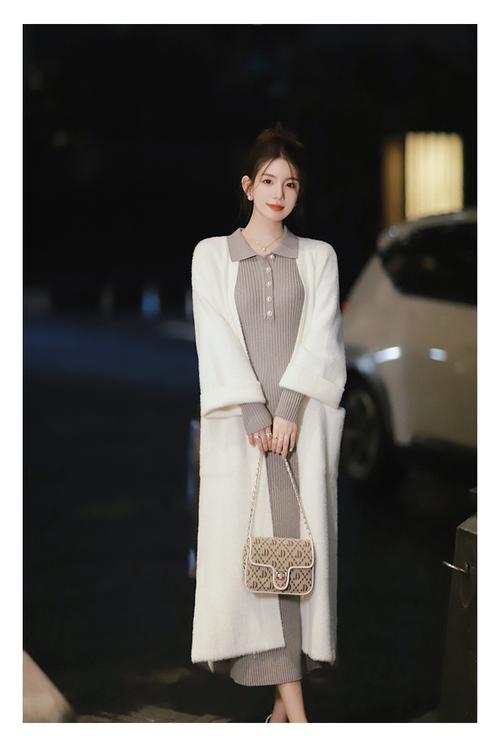 针织长款包臀裙搭配图_百搭舒适显曲线 针织长款包臀裙搭配图_百搭舒适显曲线