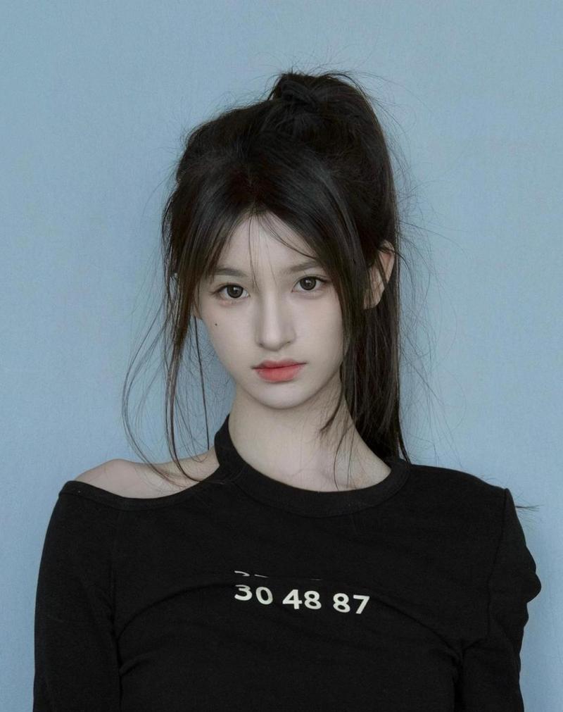 少女高马尾发型图片大全_如何平衡？