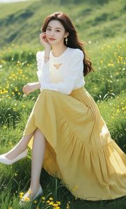 白衬衫配百褶裙好看吗_百褶裙配白衬衫,经典时尚,职场休闲皆宜