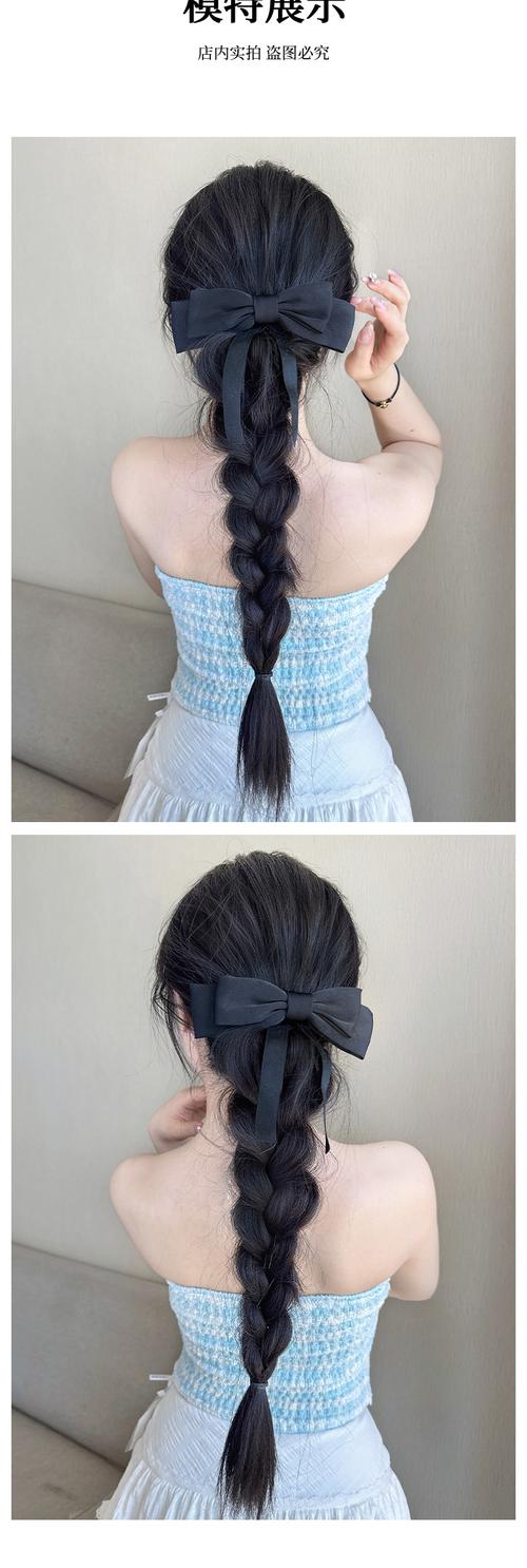 日系低双马尾麻花辫扎法_日系低双马尾麻花辫，甜美清新易学