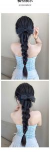 日系低双马尾麻花辫扎法_日系低双马尾麻花辫，甜美清新易学