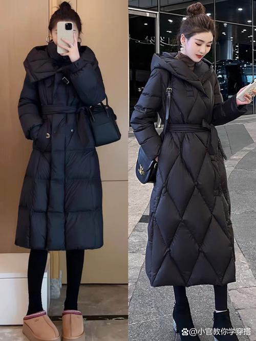 冬季穿搭女图片大全_低饱和色+质感细节