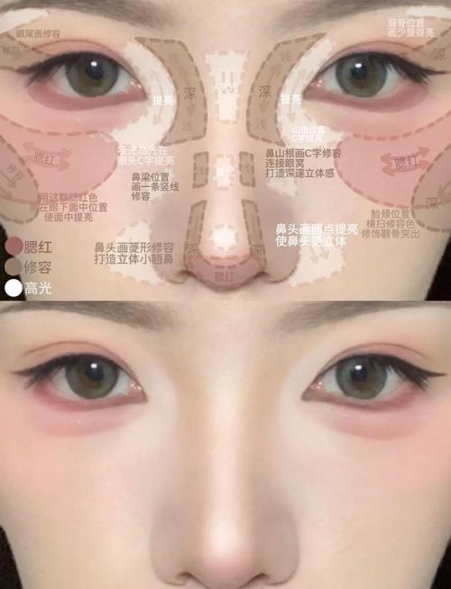 化妆怎么把鼻子化挺_修容高光让鼻子立体自然
