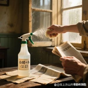 白醋兑水做喷雾可以不_家庭农业清洁小妙用及注意事项