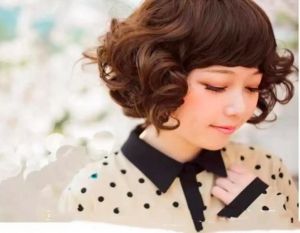 梨花烫发型图片短发_梨花烫发型甜美优雅，适合各种脸型女生