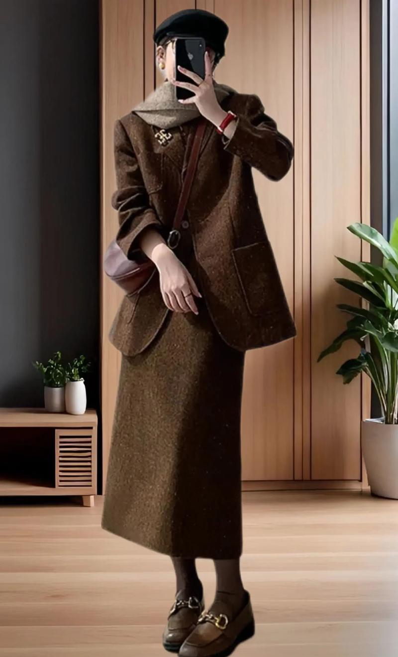 高雅灰羊毛裙配什么鞋子_灰裙黑鞋显优雅，羊毛裙搭靴子更时尚