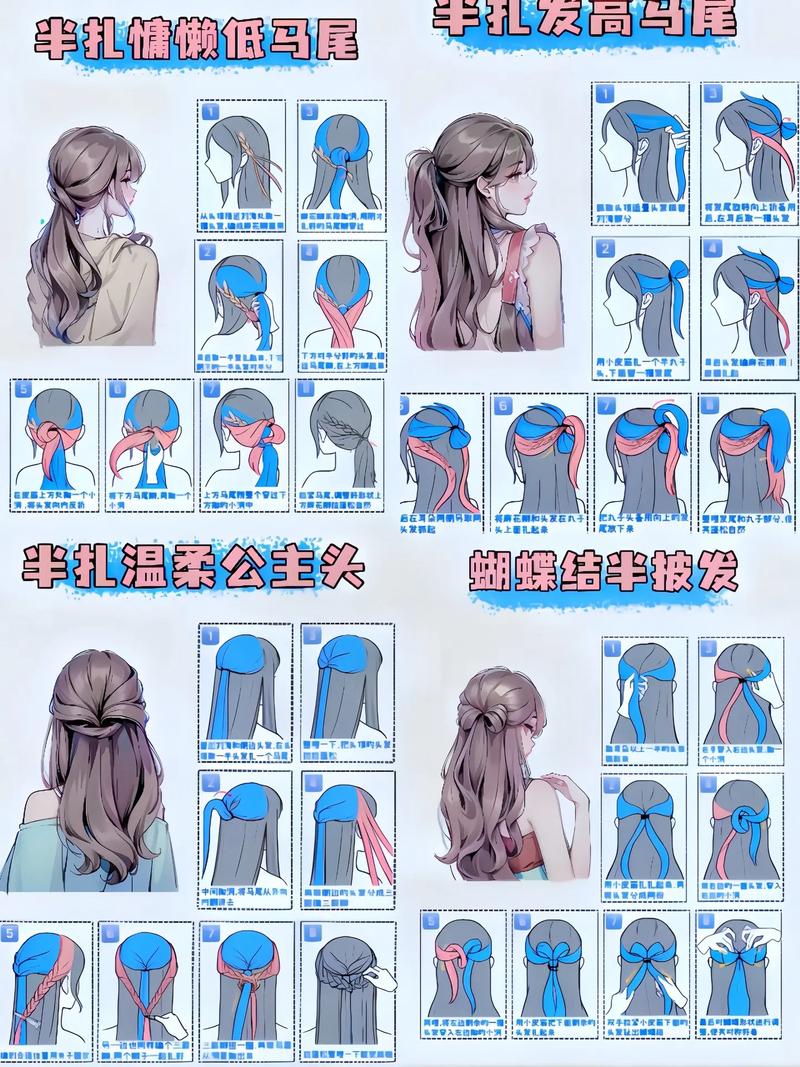 如何扎马尾辫_多变马尾辫，时尚又好看！