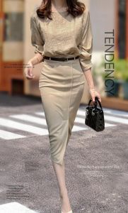 包臀长裙配什么鞋子_职场休闲约会派对皆可穿