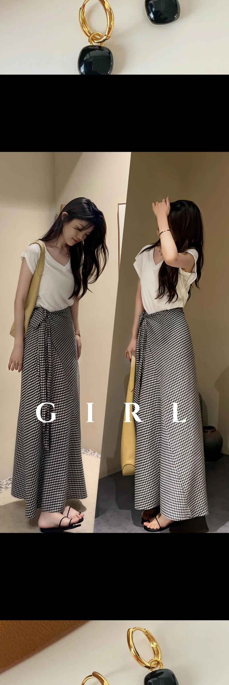 下面是格子裙上面配什么_黄色格裙配深色上衣,红色格裙配浅色外套,这样穿好看! 下面是格子裙上面配什么_黄色格裙配深色上衣,红色格裙配浅色外套,这样穿好看!