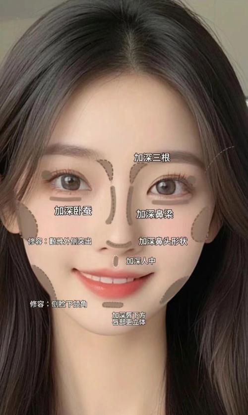 脸大五官小化妆技巧_大脸？巧化妆视觉缩脸型！