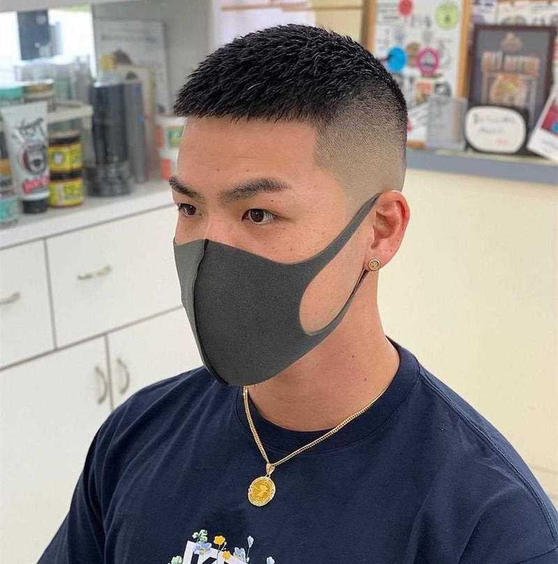 寸头发型图片_时尚短发,力量与个性的象征 寸头发型图片_时尚短发,力量与个性的象征