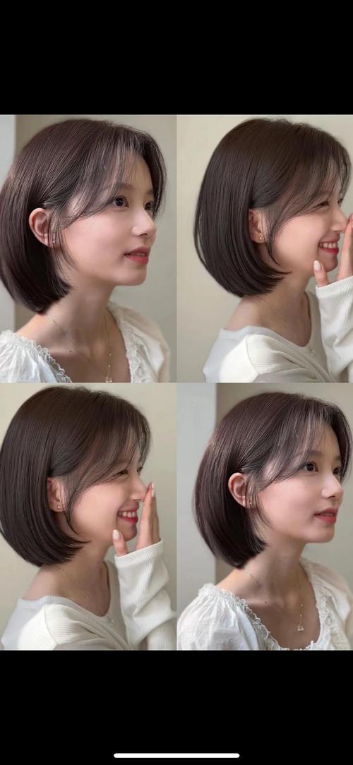 各种短发发型图片_利落自信，轻松打造青春造型