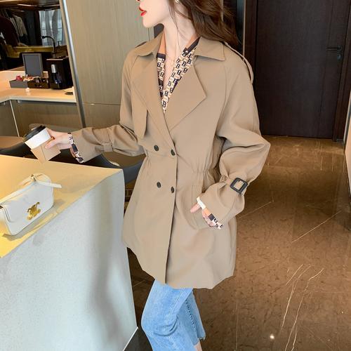 女士短款风衣搭配图片_小个子秋日显瘦时尚搭 女士短款风衣搭配图片_小个子秋日显瘦时尚搭