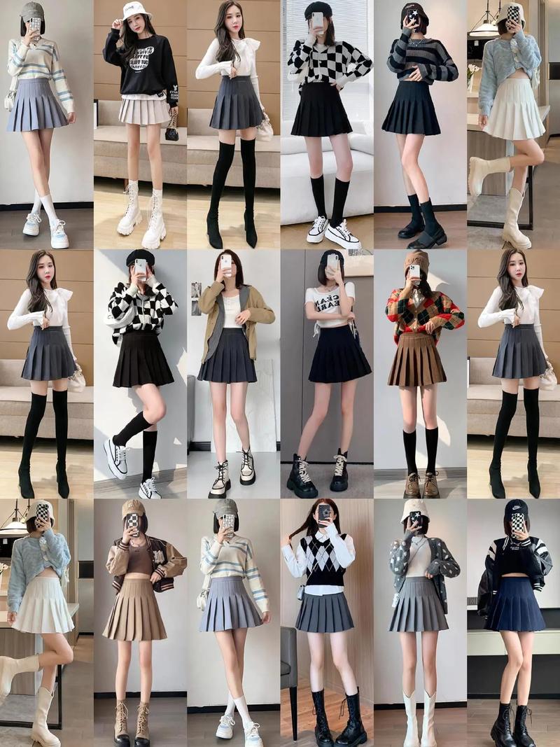 矮个子穿百褶裙图片_百褶裙显高显瘦,小个子女生必备时尚单品! 矮个子穿百褶裙图片_百褶裙显高显瘦,小个子女生必备时尚单品!