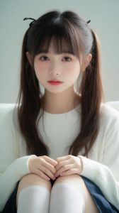 方脸女生适合双马尾吗_方脸女生学学看！双马尾超显脸小