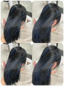 挑染发型图片_花白挑染时尚显年轻，回头率UP！