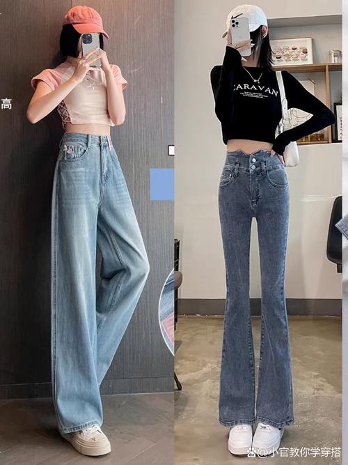 腰粗腿细的女人穿什么_V领显优点，高腰显腿长，显瘦穿搭秘籍