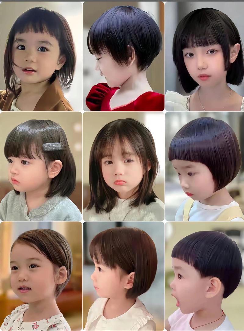 小女孩发型图片_自信时尚，简单又跟得上潮流