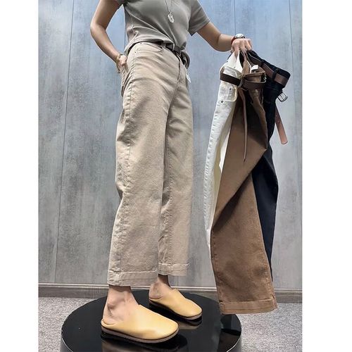 腿粗穿阔腿裤还是烟管裤_梨形身材亚洲女性腿粗穿搭技巧